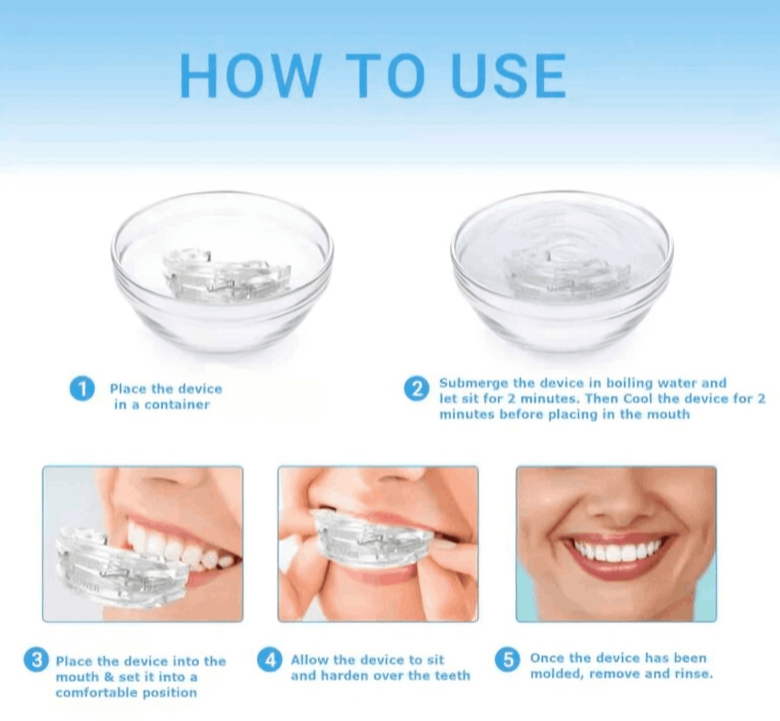 How to use SleepZee Mouthpiece 